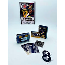 Carica l'immagine nel visualizzatore di Gallery, Roberto Nicolosi - "L'occhio nel labirinto" Original Soundtrack (Box set con audiocassetta, scatola, magnete, locandina originale e cartolina) Edizione limitata