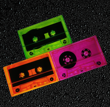 Carica l'immagine nel visualizzatore di Gallery, The Glows C-60, C-46 & C-30. The shiny blanks of Dirt Tapes ⚡ GO WITH THE GLOWS ✨