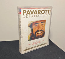 Load image into Gallery viewer, Luciano Pavarotti - &quot;Greatest hits&quot; (double cassette, original 1997 press, SEALED)
