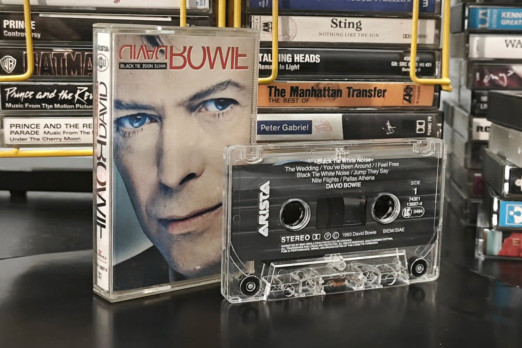 David Bowie - Black tie white noise (original italian 1993 press)