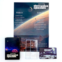 Carica l&#39;immagine nel visualizzatore di Gallery, Giuliano Sorgini: &quot;Elettronica Spaziale&quot; &amp; &quot;Suspense spaziale&quot; (uscita fisica esclusivamente in musicassetta) Box set con musicassetta, poster e bundle con shopper

