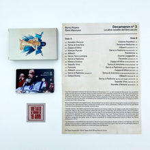 Carica l&#39;immagine nel visualizzatore di Gallery, &quot;Decameron nº2 - Le altre novelle del Boccaccio&quot; (Berto Pisano\Elsio Mancuso) &amp; &quot;Decameroticus&quot; (Alessandro Alessandroni). USCITA FISICA ESCLUSIVAMENTE IN MC. Box set con poster e gadget.
