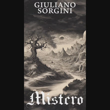 Carica e avvia il video nel visualizzatore di galleria, Giuliano Sorgini - &quot;Mistero&quot; (inedito, uscita fisica esclusivamente in MC) Box set con audiocassetta, scatola, mazzo di 16 tarocchi e poster
