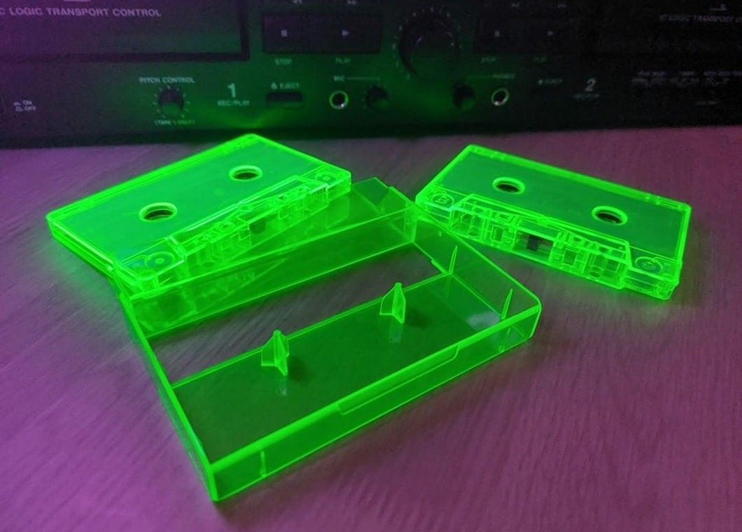 The Glows C-60 C-46 & C-30 ⚡ the shiny blanks of Dirt Tapes